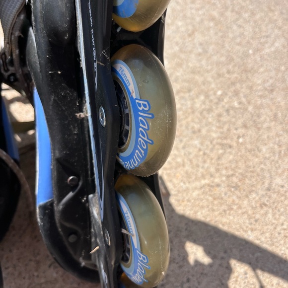 Blue and Gray Rollerblades - Picture 5 of 5
